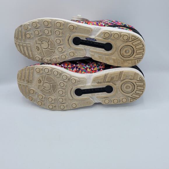 Adidas ZX Flux Multicolor Prism men's size 12 - Picture 5 of 9